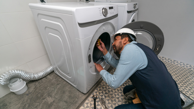 Montebello washer- dryer installation